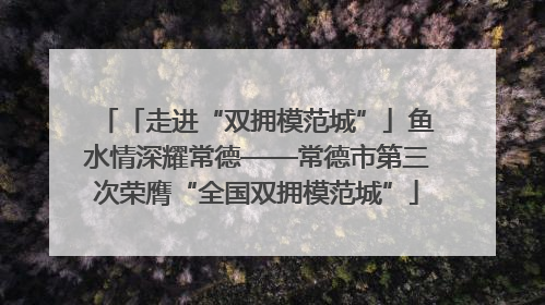 「走进“双拥模范城”」鱼水情深耀常德——常德市第三次荣膺“全国双拥模范城”