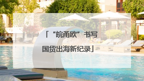 “皖甬欧”书写国货出海新纪录