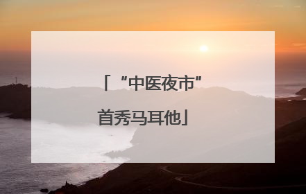 “中医夜市”首秀马耳他