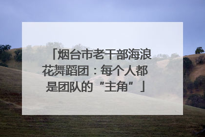 烟台市老干部海浪花舞蹈团：每个人都是团队的“主角”