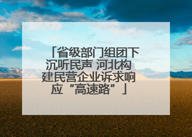 省级部门组团下沉听民声 河北构建民营企业诉求响应“高速路”