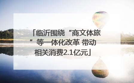 临沂围绕“商文体旅”等一体化改革 带动相关消费2.1亿元