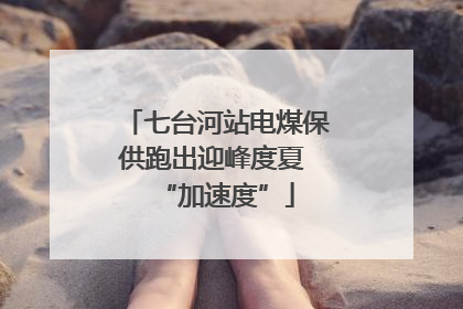 七台河站电煤保供跑出迎峰度夏 “加速度”