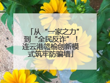 从“一家之力”到“全民反诈”！连云港赣榆创新模式筑牢防骗墙