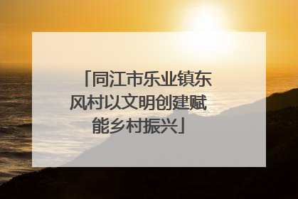 同江市乐业镇东风村以文明创建赋能乡村振兴
