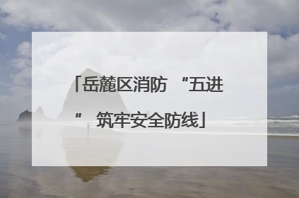 岳麓区消防 “五进” 筑牢安全防线