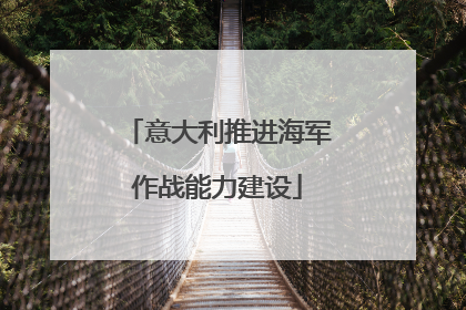意大利推进海军作战能力建设