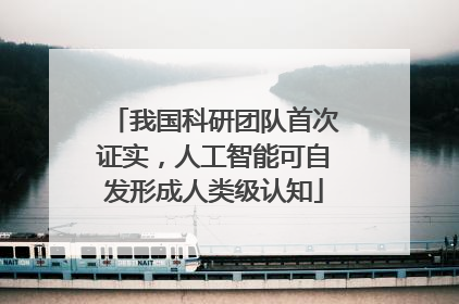 我国科研团队首次证实，人工智能可自发形成人类级认知