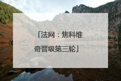 法网：焦科维奇晋级第三轮