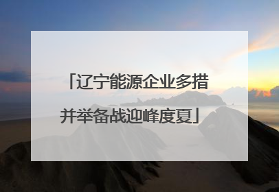 辽宁能源企业多措并举备战迎峰度夏