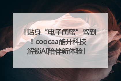 贴身“电子闺蜜”驾到！coocaa酷开科技解锁AI陪伴新体验