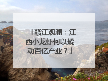 赣江观澜：江西小龙虾何以撬动百亿产业？