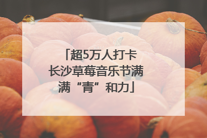 超5万人打卡 长沙草莓音乐节满满“青”和力