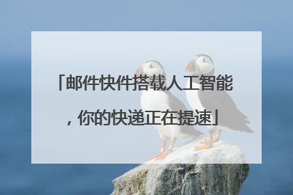 邮件快件搭载人工智能，你的快递正在提速
